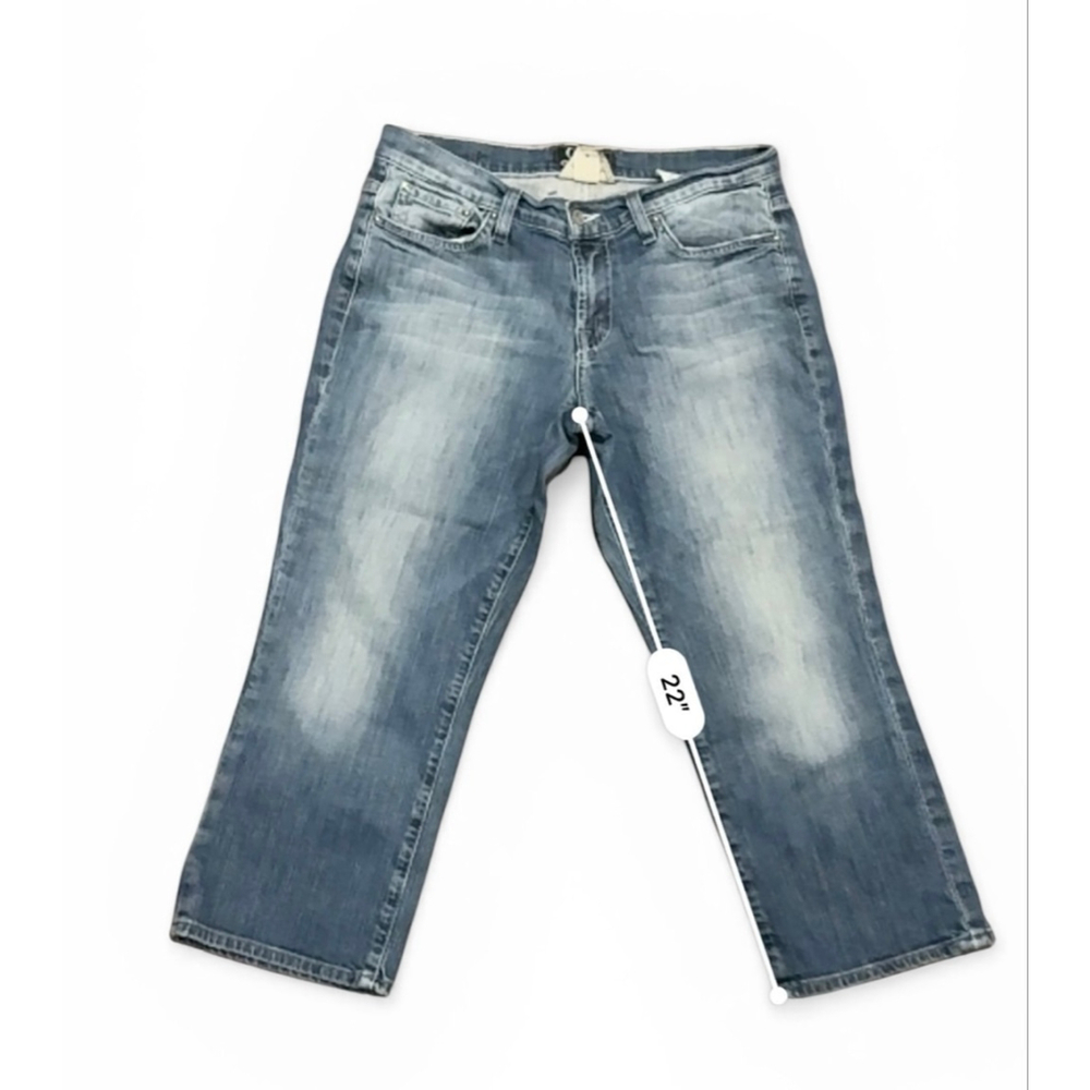 Lucky Brand Women's Logan Classic Rider Capri Jeans sz 10/30 (14591) - Picture 5 of 9